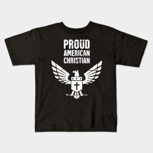 Proud American Christian Kids T-Shirt